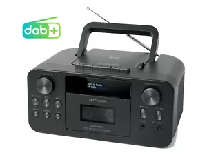 MUSE M-182DB Radio DAB+ Cassette CD Bluetooth Microfono Uscita CuffIa - Imagen 1 de 6