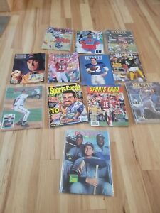 Beckett NFL Football Magazine Card Price Guides Lot Of 12 MLB Baseball
