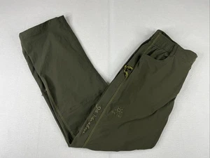 Mens KAILAS 9A Rock Mountain Climbing Hiking Pants Green, Size Medium - Imagen 1 de 8