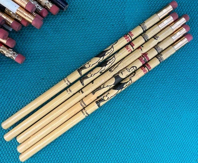 5 Lápices de Lucha Libre WWF De Colección ANDRE EL GIGANTE WF Superstars ¡RARO 1980! Foto 1 de 4