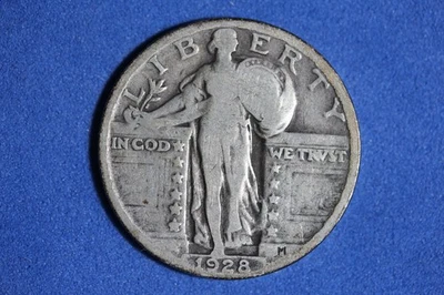 Estate Find 1928 - Standing Liberty Quarter #K57546 - Image 1 of 2