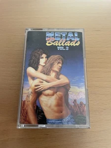 V.A. "Metal Ballads Vol. 3" Heavy/Hard/Rock • 1990 Original RCA Cassette Tape - Picture 1 of 8