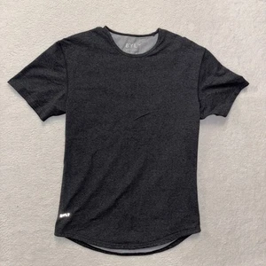 BYLT Shirt Mens M Drop Cut S/S Lux Scallop Tee Casual Basic - Picture 1 of 8