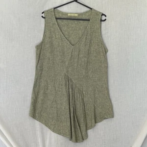 Cut Loose USA Linen Cotton Asymmetrical Sleeveless Tunic – Size S - Bild 1 von 7