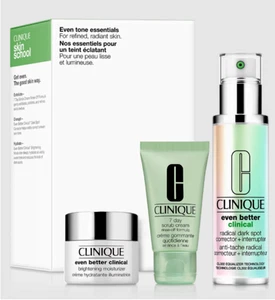 Clinique Even Tone Essentials Skincare 3-pieces Set (NEW IN BOX) - Picture 1 of 1