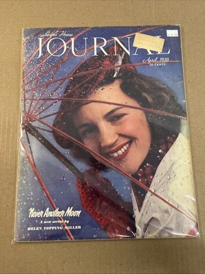 Ladies Home Journal Magazine April 1938 Great Fashion N.Y  HAC1 - Image 1 of 4