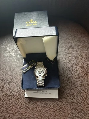 Relógio masculino cronógrafo cyma - Imagem 1 de 4