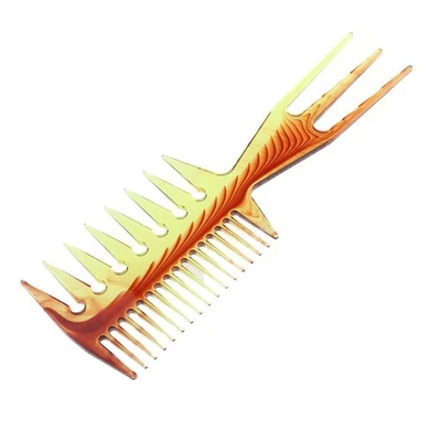 pettine capelli afro pettine pettine parrucchiere treccia capelli styling largo - Immagine 1 di 4