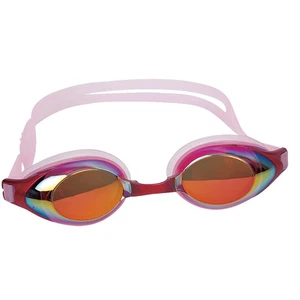 Pool Central 7" Pink Mirrored Competition Goggles Swimming Pool Accessory - Picture 1 of 6