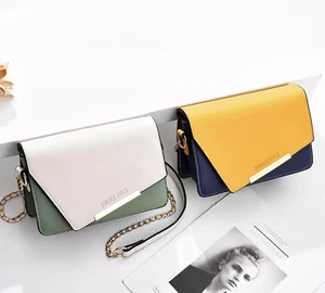 Oyar hochwertige Damen-Schultertasche - mehrfarbig, goldene Hardware, anpassbar - Bild 1 von 8