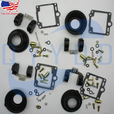 For YAMAHA FJ1200 1988-1992 FJ 1200 Carburetor Repair KIT Float Diaphragm - Image 1 of 4