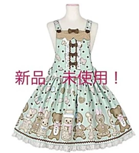 Vestido Angelic Bonito Nakayoshi Jengibre Galleta Salopette Una Pieza Japón Nuevo - Imagen 1 de 2