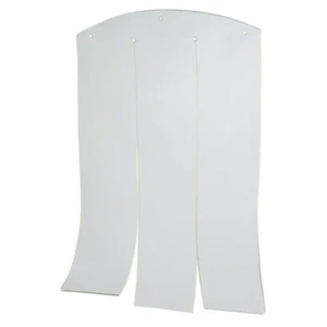 15 in. W x 21.75 in. H Extra-Large Plastic Door Flap for Peaked Roof Dog House - Picture 1 of 3