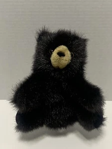 Folkmanis Baby Black Bear Hand Puppet 9" Tall Movable Head & Arms - Picture 1 of 16