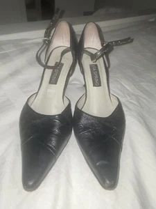 Via Spring heels Ankle Strap size 40 - Picture 1 of 3