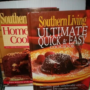Lot Of 2 Hardcover Southern Living ULTIMATE Cookbooks  - Bild 1 von 4