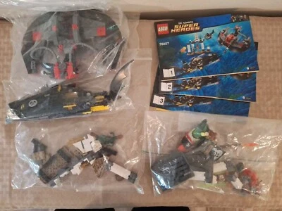 LEGO DC Comics Liga de la Justicia 76027 Manta Negra Ataque en Mar Profundo Foto 1 de 4
