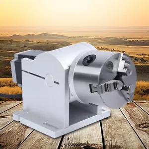 Herramienta de fijación de eje de eje giratorio de 80 mm para máquina de grabado de marcado láser de fibra - Imagen 1 de 13