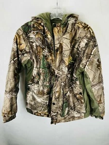 RealTree Xtra NWOT Youth Camouflage Soft Shell Jacket with Hood Size 18 - Picture 1 of 5