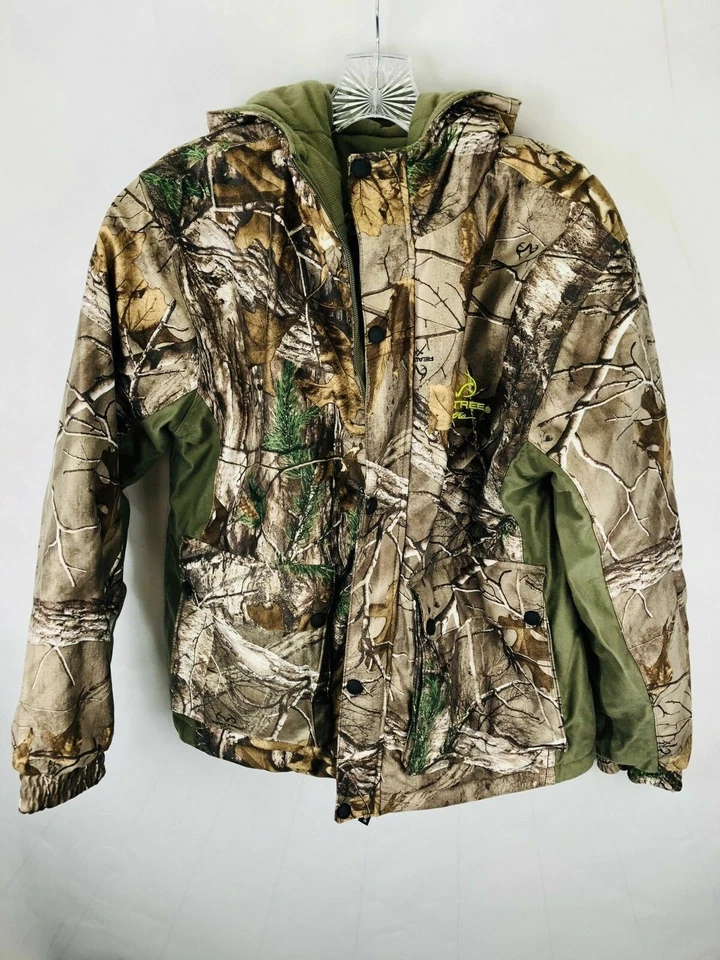 RealTree Xtra NWOT Youth Camouflage Soft Shell Jacket with Hood Size 18 - Image 1 of 4