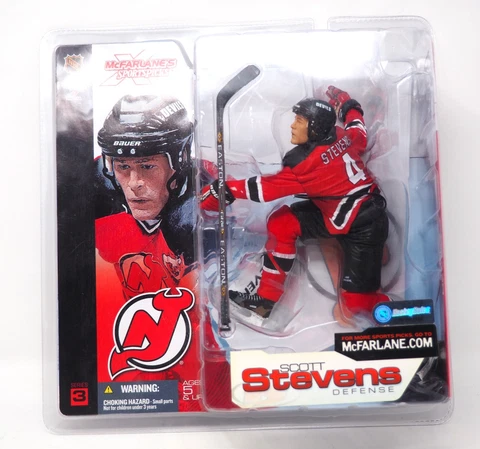 Mcfarlane 2002 NHL Scott Stevens Unopened Figure, New Jersey Devils Cover