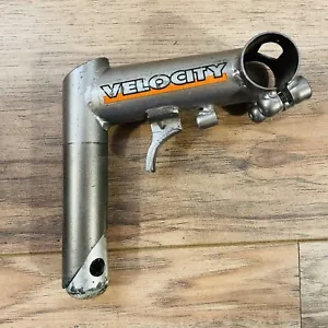 Vintage Kona Velocity Gold 1 1/8 Quill Stem 25.4 100mm 10 Degree CLEAN - Picture 1 of 7