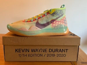 Nike Kevin Durant KD 12 Peach Jam EYBL Size 14 (CK1195-300) Brand New in Box DS - Picture 1 of 8