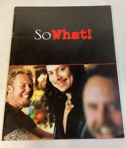METALLICA SO WHAT! FANCLUB FAN CLUB MAGAZINE VOLUME 8 NUMBER 1 2001 - Picture 1 of 6