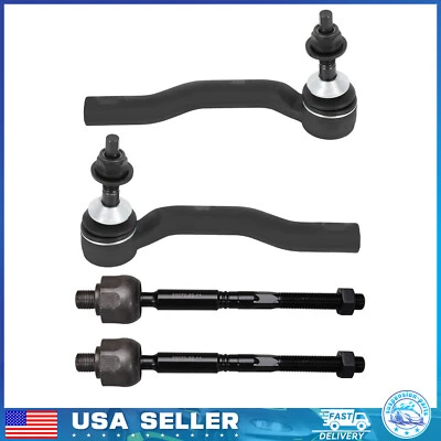 Extremos de barra de amarre delanteros interiores y exteriores para Ford Fusion Edge Lincoln MKZ 2013-2017 2018 Foto 1 de 4