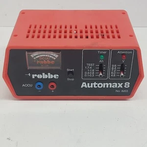 Robbe Automax 8, No 8203 Charger for Nicad Batteries        -TESTED- - Photo 1 sur 9