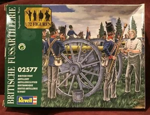 1993 New MIB Vintage Revell Britische Fussartillerie Napoleonic Wars  - Picture 1 of 2