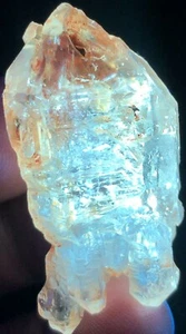 65ct1 Erdölquarz! Skelettfenster Golden Enhydros Quarz mit Öl DT q295 - Bild 1 von 12