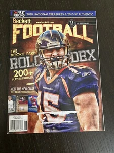 Beckett Football Vol. 24 No. 6 Issue #245 June 2011 Tim Tebow Cover - Gators - Picture 1 of 2