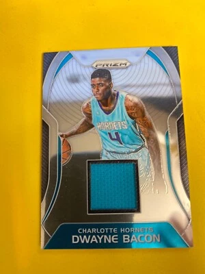 RS25628 2017-18 Panini Prizm Sensational Swatches JERSEY   Dwayne Bacon - Image 1 of 2