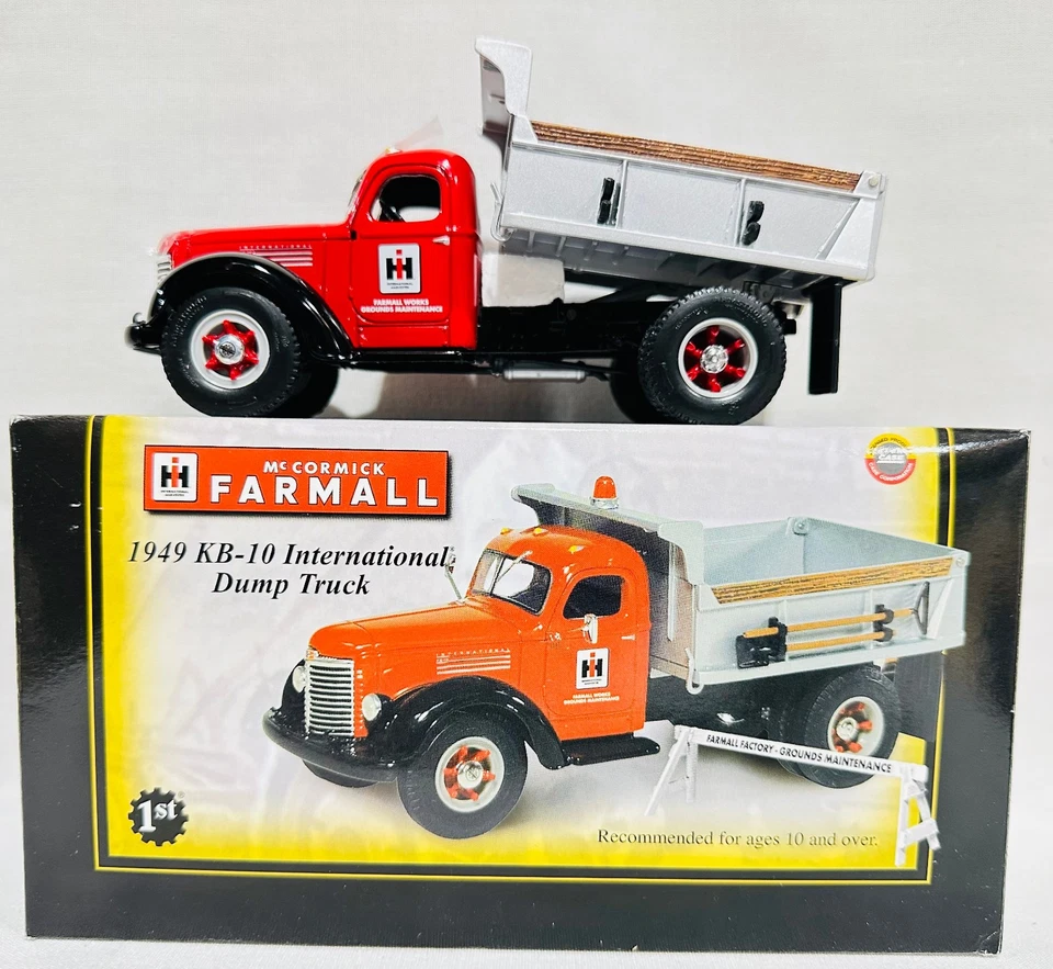 International/McCormick Farmall KB-10 Dump Truck By First Gear 1/34th Scale - Image 1 of 4