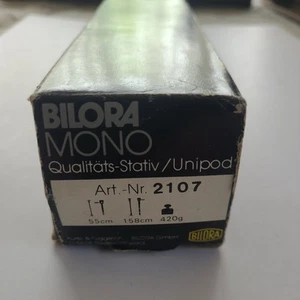 Bilora Mono Monopod 2107 5ft 4 Section German Quality - Picture 1 of 3