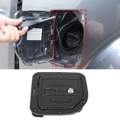 Tapa de tanque de combustible Allay puerta de bloqueo de llenado con llave para Nissan Frontier 2009-2017 Foto 1 de 4