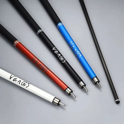 Billardqueue Pool Cue Kö Queue VanQS CGS Carbon 147 cm, rot-schwarz-blau-weiß