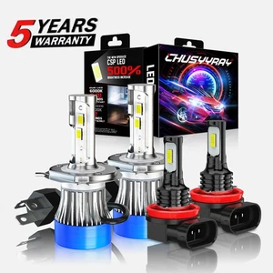 Kit de faros LED + faros antiniebla para Honda CR-V Sport Utility 2,4 L 2007-2014 - Imagen 1 de 14