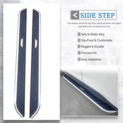 Fits For Toyota Sienna 2022-2025 Fixed Running Board Side Step Nerf Bars - Image 1 of 4