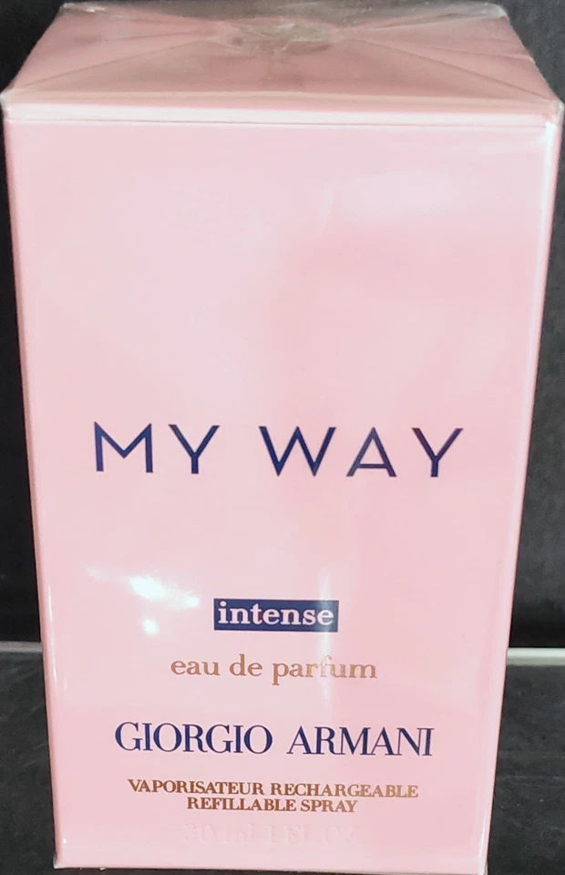 ARMANI My Way INTENSE Feminino Eau De Parfum SPRAY 1,0 oz 30 ml *SELADO* Novo na Caixa - Imagem 1 de 4
