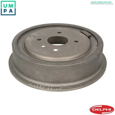 2x BRAKE DRUM BFR484 FOR PEUGEOT 301 208/Hatchback/Van/I CITROEN C3/III C4  DS - Image 1 of 4