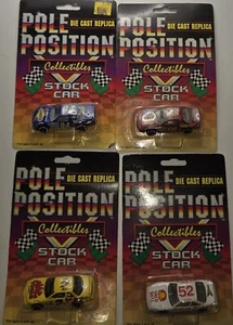 POLE POSITION STOCK CAR COLLECTIBLES NASCAR 1/64 DIECAST RACE CARS - Picture 1 of 1