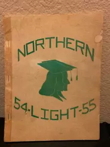 Prince George High School Anuario 1955 "Northern" 55 Prince George, BC Canadá - Imagen 1 de 6