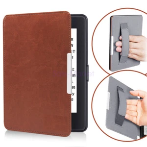 For Amazon Kindle Paperwhite 5th 6th 7th Gen Smart Flip Leather Case Cover - Picture 1 of 18