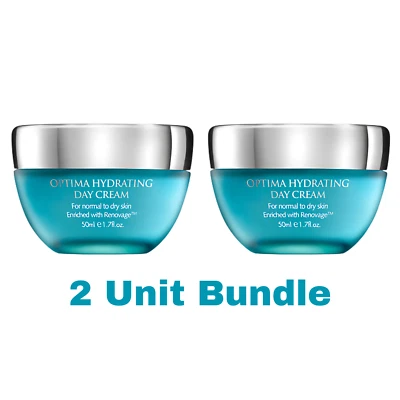 Crema de día hidratante Optima 2 unidades AQUA minerales del Mar Muerto para piel normal a seca Foto 1 de 4