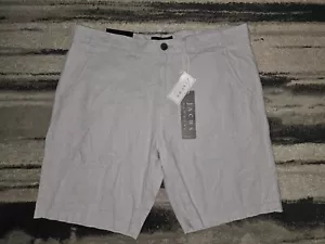 Jachs New York Mens Size 36 Light Grey Bleecker Shorts - Picture 1 of 10