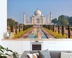 3D Weiß Taj Mahal N944 Tapete Wandbild Selbstklebend Marco Carmassi Fay
