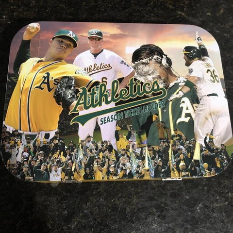 Oakland Athletics Tin Lunch Box Season Ticket Holder 2016 Giveaway MLB Cover