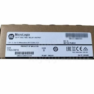 New Sealed Allen-Bradley AB 1762-OW16 MicroLogix 16 Point Relay Output Module - Picture 1 of 5